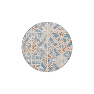 Machine Washable Beige Area Rug