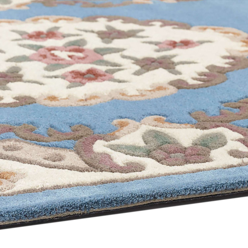 Dunne Oriental Hand Woven Area Rug, Rectangle 60 x 120cm