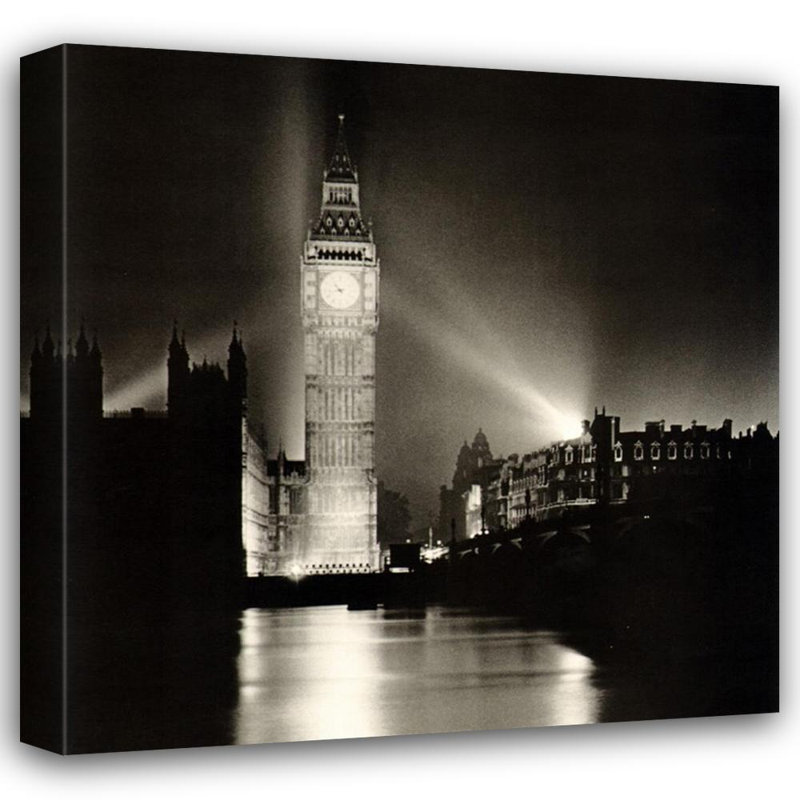 Big Ben-Londres ,1961, H 20 po x l 20 po