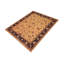 Tapis unique en or / bleu 8 pi 8 po x 11 pi 4 po Kellyanna par Arshs Fine Rugs