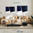 Avery Minimal Navy Blue Abstract I-107694325