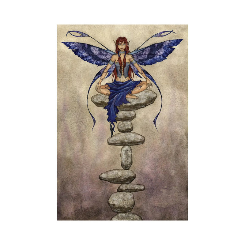 «Mystic» par Amy Brown - reproduction imprimée, H 12 po x l 8 po x P 0,75 po