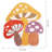  Cute Yellow Mushroom Bath Mat, Non Slip Bath Rug For  Kids, Strong Absorbent Soft Washable Bathtub Mat For Shower And Bathroom-865494294