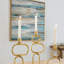 Ensemble de 3 bougeoirs Eduardo Mid-Century