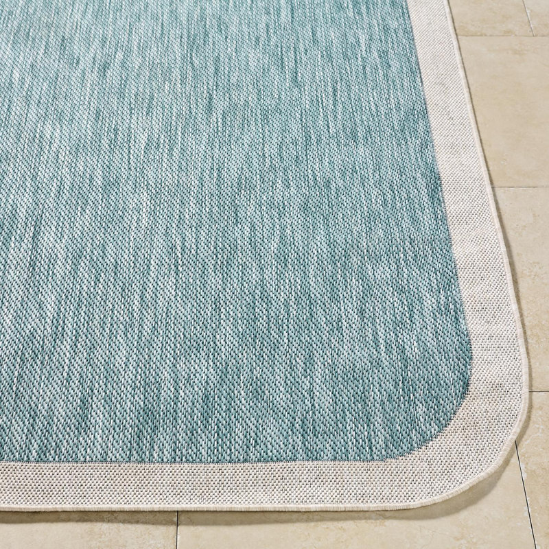 Skiles Outdoor Area Rug, Rectangle 9'2" x 12'