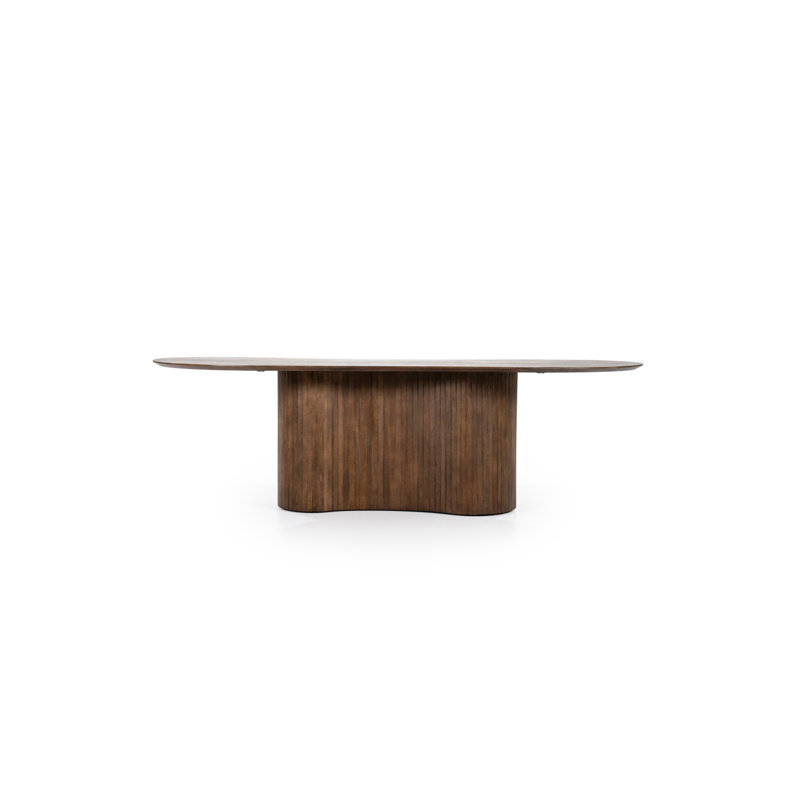 Dining Table Solid Wood Dining Table, 30''H x 99''L x 43''W