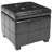 Graysie Faux Leather Ottoman-1421516755