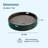  Hubhalsun Large Floating Tray for Pool, 35.4" Wicker Floating Serving Tray with Hole Design, Poolside Drink & Food Holder for Swimming Pools, Spas, Backyard Parties, Brown-94127679-110809331