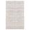 Chevron Jute / Sisal Area Rug in Ivory