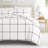 Plaid Pattern Duvet Cover Set-48334547