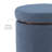 Thurleigh Round Sherpa Ottoman with Storage-344025008