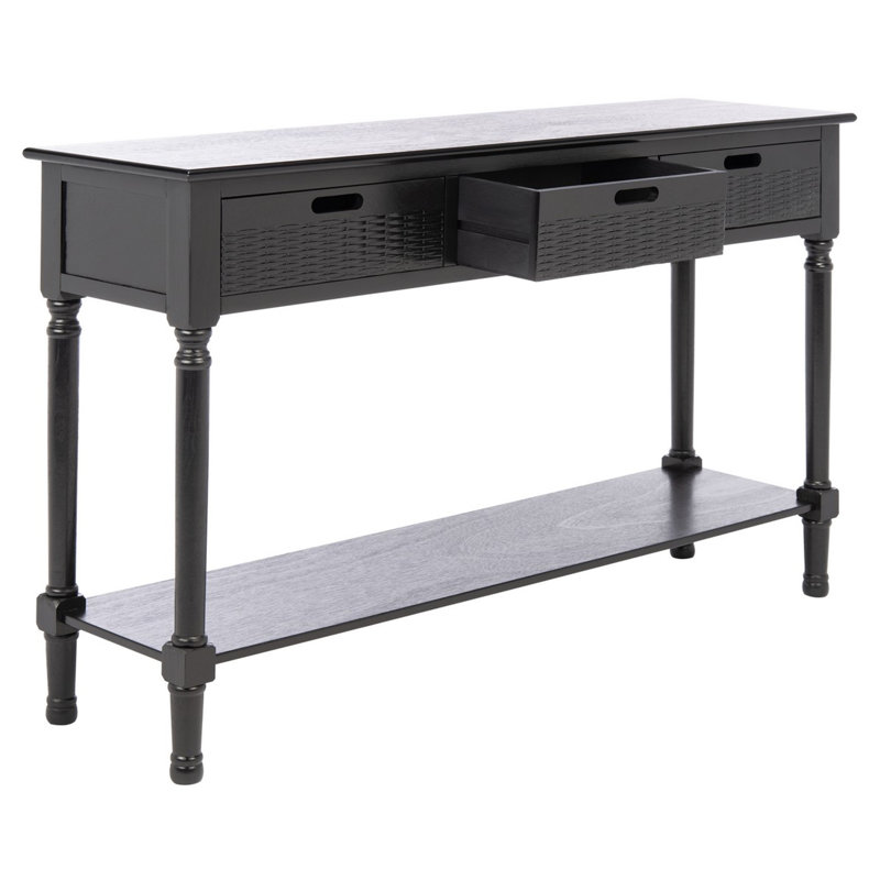 Console Dupuis, Noir, H 30 po x l 47 po x P 13 po