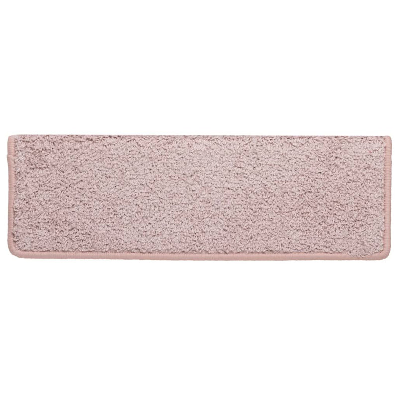 Braxter Non-Slip White and pink Stair Tread