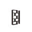 Rhiannan 187.7cm H Geometric Bookcase-2058305005-2098400823
