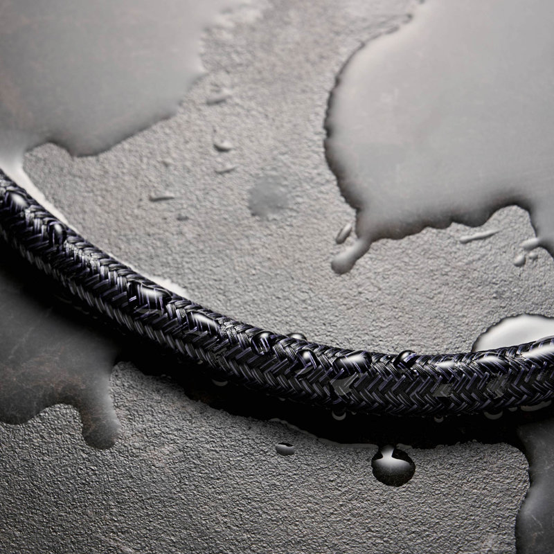 Hansgrohe Designflex Textile Handshower Hose, 80", Matte Black