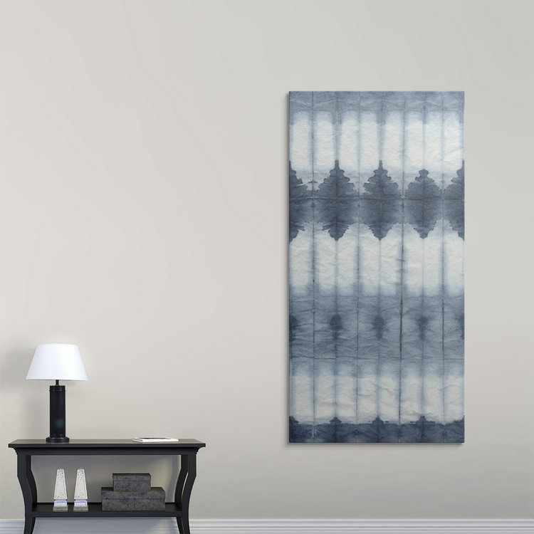 Athey «Shibori II», impression, H 30 po x l 15 po x 1,5 po, Toile