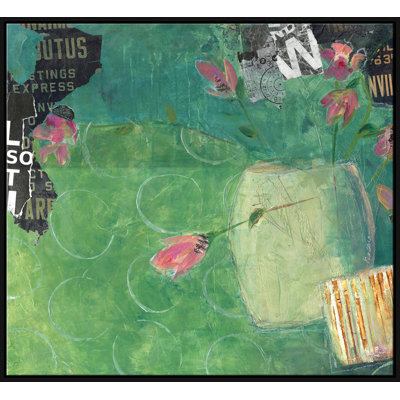 Rosebuds Giclee On Canvas by Jill Krasner