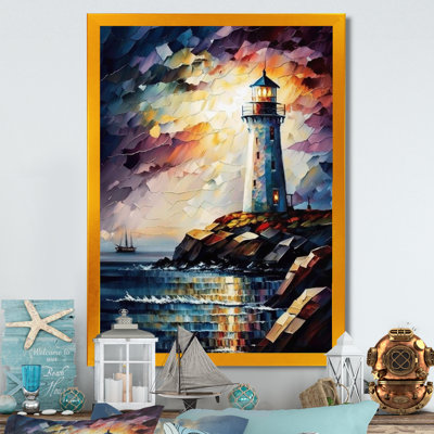 " Lighthouse On The Coast III "