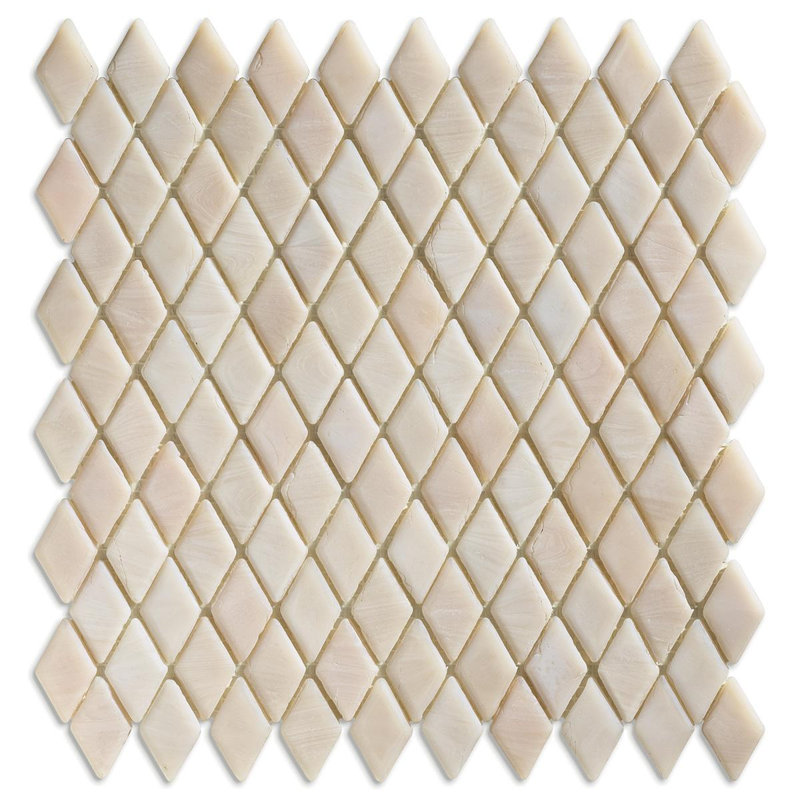 Shah Sat 7/8" x 1-5/8" Diamond Glass Mosaic