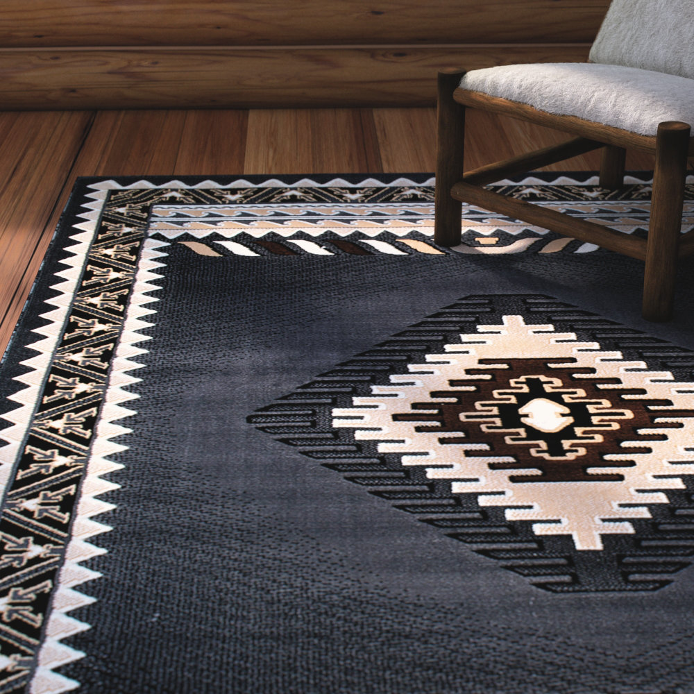 Allport Southwestern Indoor Rug Loon Peak® Rug 