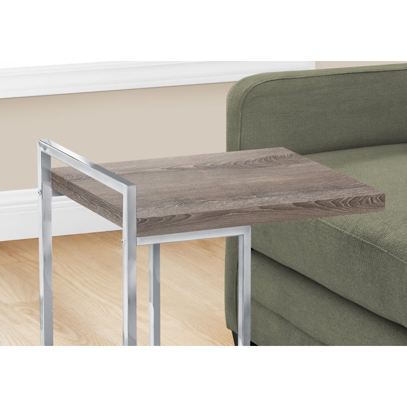 Table d'appoint, Argent, Gris foncé