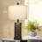 Doroteja 24.5" Bedside Metal USB table lamp set with Night Light and Touch Control-853430730
