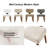 Mid Century Modern Upholstered Dining Chairs (Set of 2)-1063126758