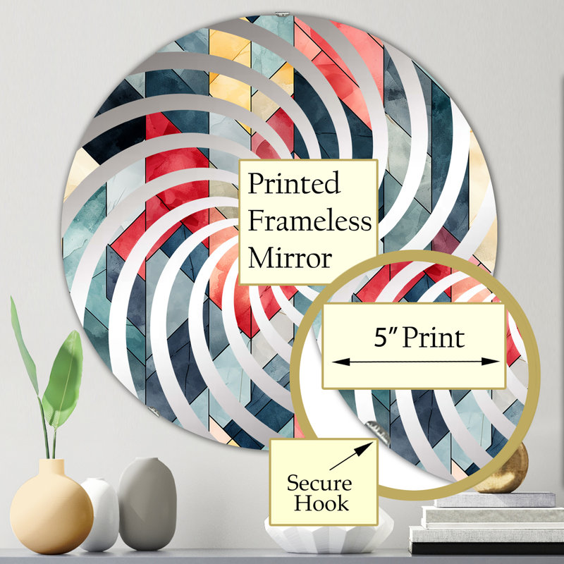 Circle Mirror, 23.6" x 23.6"