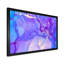 «Mauve et bleu» fuchsia liquide, art - impression sur toile-67387450-67387438