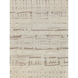 Calexico Wool Abstract Area Rug in Beige/Ivory