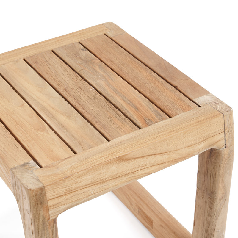 Chunaram Solid Wood Accent Stool
