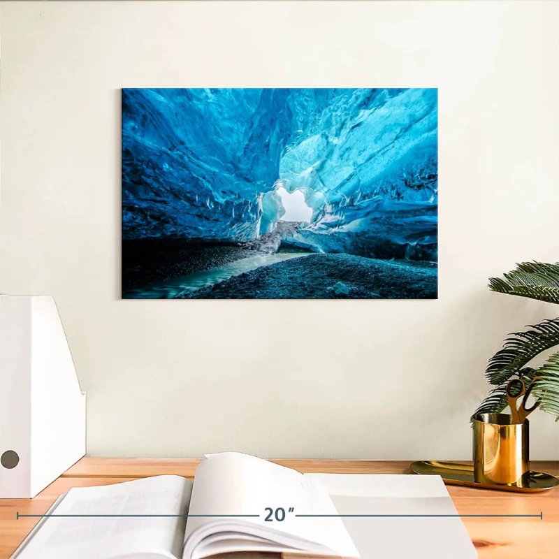 Alvord Blue Ice Cave, H 8 po x l 12 po