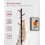 Blanding Freestanding 8 - Hook Coat Rack-911204046