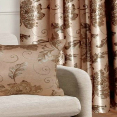 Wyke Floral Square Euro Cushion Cover
