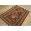 Rustic Antique Caucasian Tribal Floral Pattern Seychour Rug