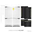 ZLINE 60" Autograph Edition 32.2 cu. ft. Built-in 4-Door French Door Refrigerator-175285108-193274246