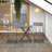 Taja 2 - Person Metal Patio Dining Set with Square Table
