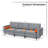 Daiveon 97'' Upholstered Sofa