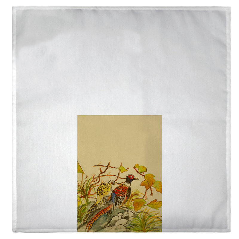 Serviette de la main faisan Kasumi
