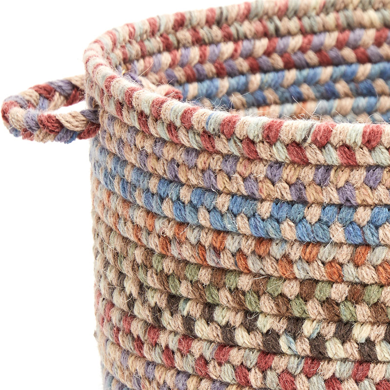 Panier en tissu Bar Harbor, H 8 po x l 10 po x P 10 po, 23 pintes, Ivoire