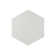 Honeycomb 9in.x10in. Hexagon Porcelain Tile