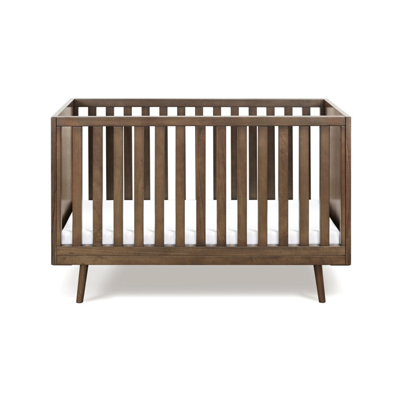 Nifty Convertible Standard Nursery Furniture Set, Walnut