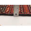 Tapis décoratif en laine de conception unique noué à la main new age kashkoli rouge/orange 3 pi 3 po x 5 pi