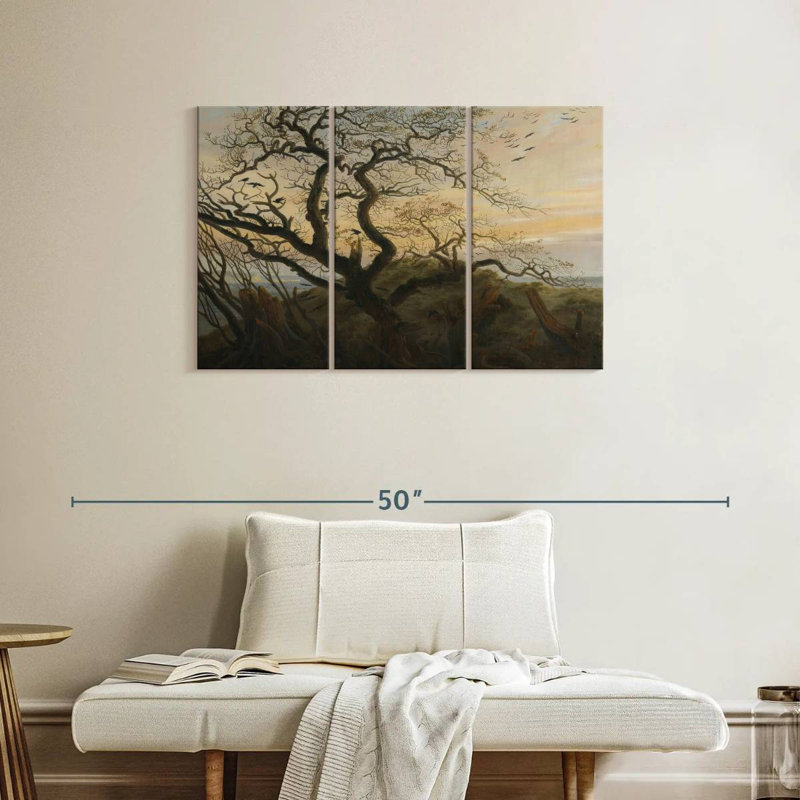 Harnek, arbre des corbeaux, H 24 po x l 38 po