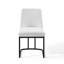 Ensemble de 2 chaises de salle à manger rembourrées en tissu Amplifier-22667070-22667071