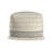 Mcginty Square Petite Upholstered Cotton Pouf, Navy / Beige-1074612396