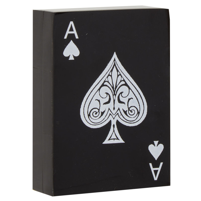 Maribella Entertainment Decorative Puzzle Or Game, Black