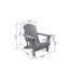 Chaise Adirondack pliante avec table d'appoint-1956852749