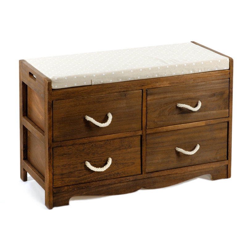 Little Deer Isle Upholstered Storage Bench