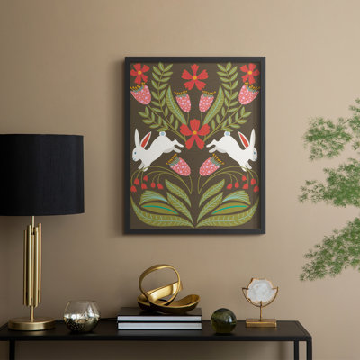 «Folk Flower And Rabbit I»